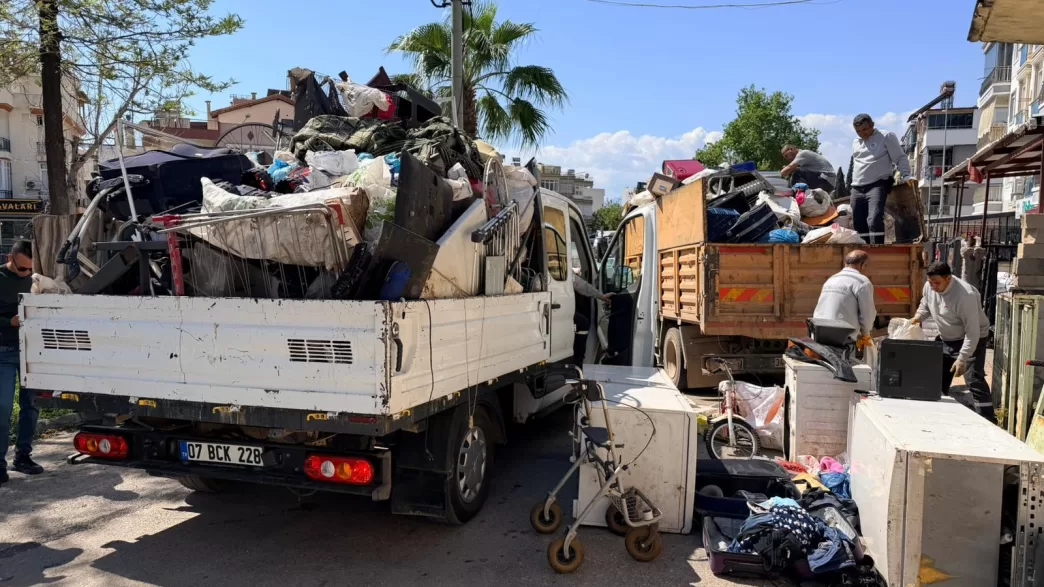 kepez çöp ev temizliği