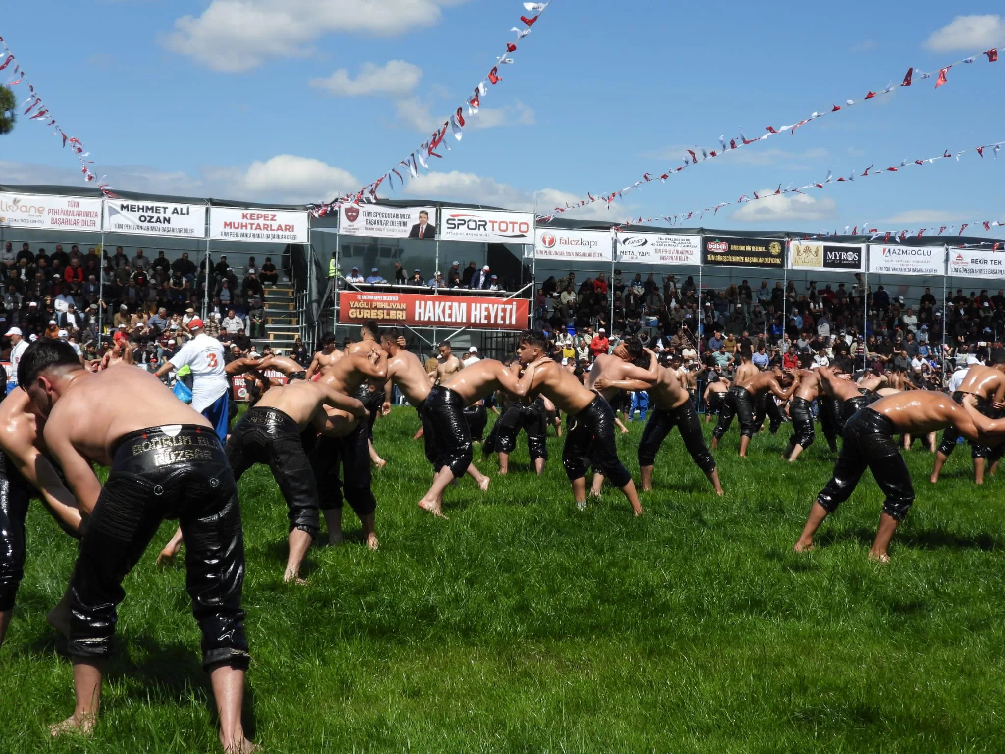 kepez güreşleri, kepez yağlı güreşleri başpehlivan, kepez yağlı güreşleri, kepez yağlı güreşleri ali gürbüz, kepez yağlı güreşleri enes doğan