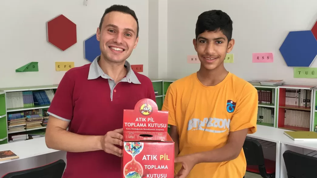 atık pil projesi akseki