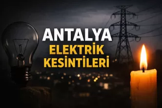 antalya 15 nisan 2026 elektrik kesintisi
