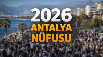 2026 Antalya nüfusu
