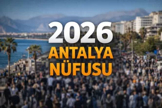 2026 Antalya nüfusu