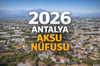 2026 Antalya Aksu nüfusu