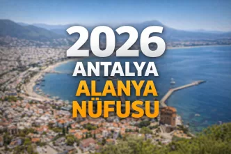 2026 Antalya Alanya nüfusu