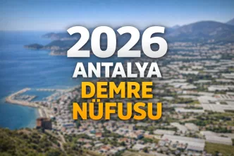2026 antalya demre nüfusu