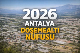 2026 antalya döşemealtı nüfusu
