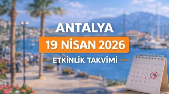 antalya 19 nisan 2026 etkinlik takvimi
