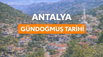 antalya gündoğmuş tarihi