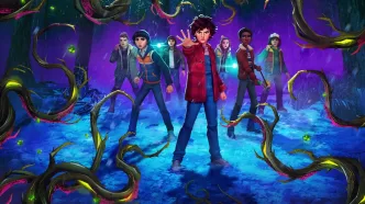 stranger things animasyon dizisi