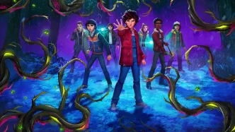 stranger things animasyon dizisi