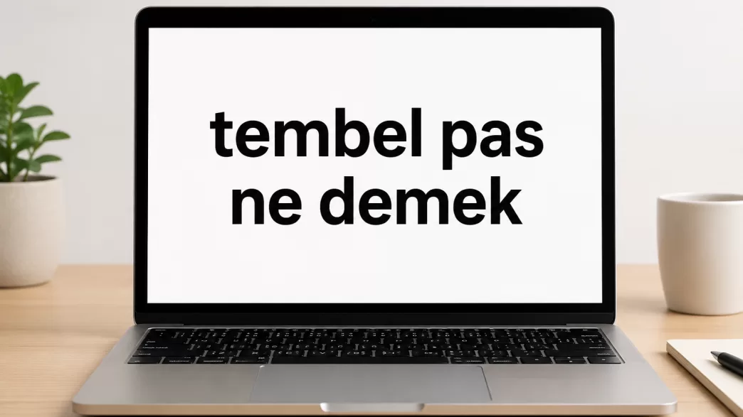 futbolda tembel pas ne demek
