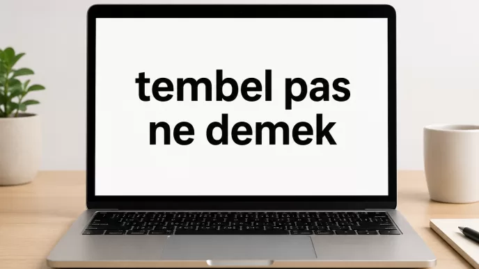 futbolda tembel pas ne demek