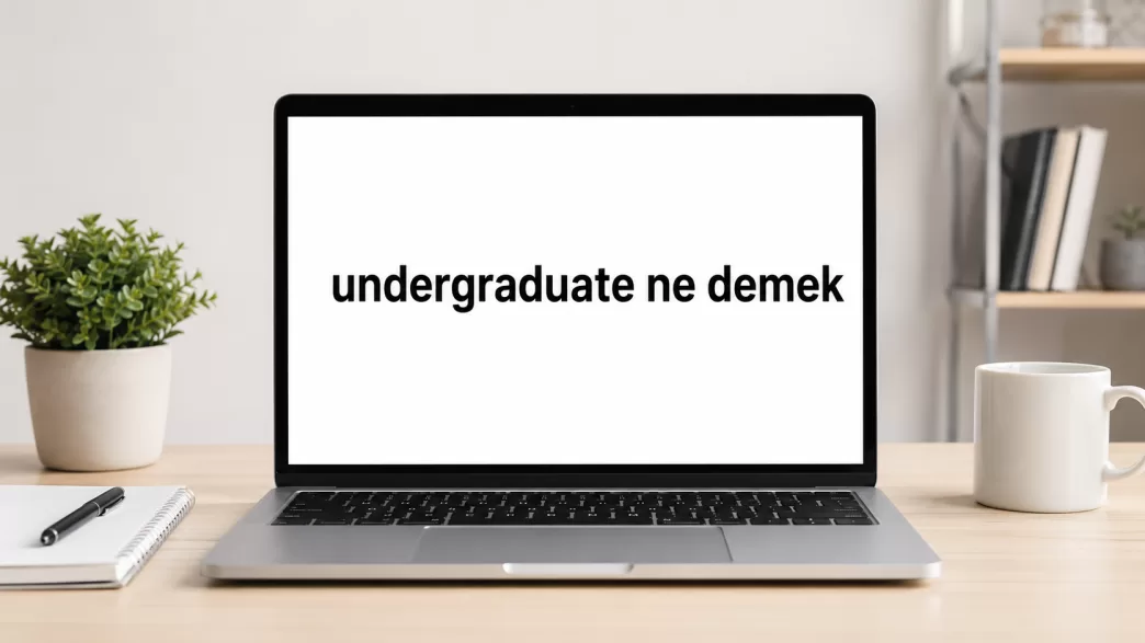 undergraduate ne demek