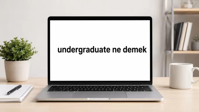 undergraduate ne demek