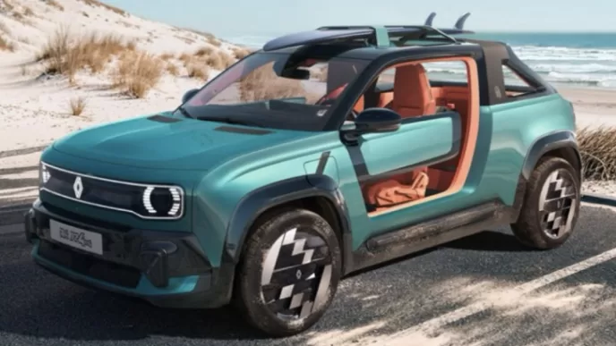 Renault plaj arabası