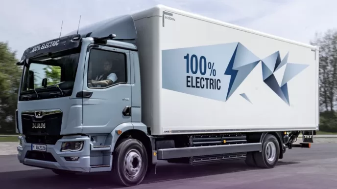 MAN elektrikli kamyon