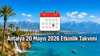 antalya 20 mayıs 2026 etkinlik takvimi