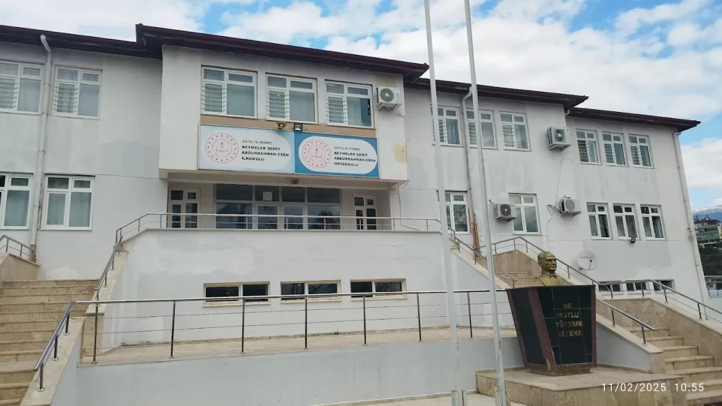 demre beymelek şehit abdurrahman esen ortaokulu adres