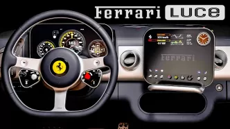 yeni elektrikli Ferrari