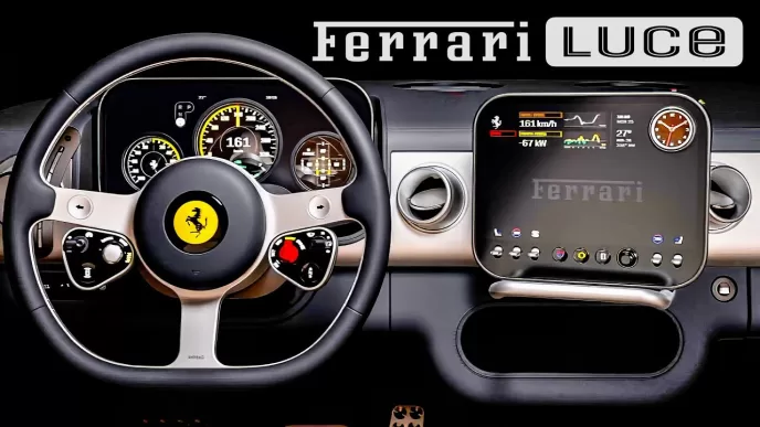 yeni elektrikli Ferrari