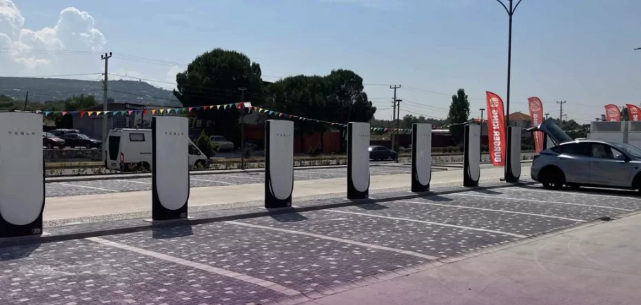Tesla Muğla Supercharger