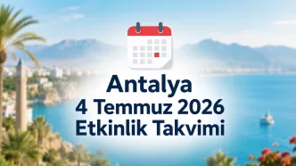 antalya 4 temmuz 2026 etkinlik takvimi