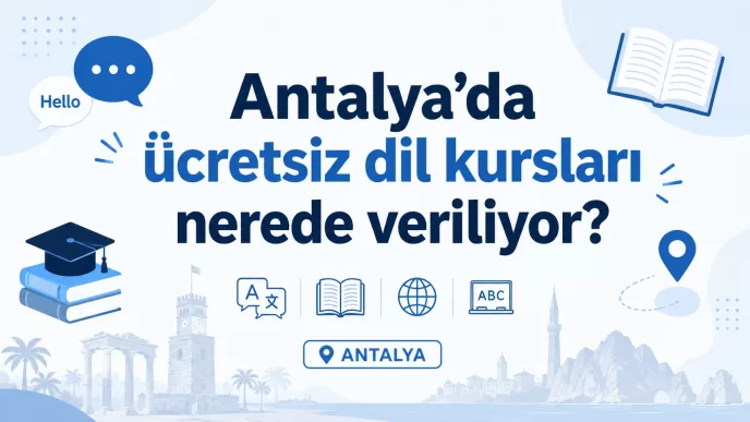 Antalya ücretsiz dil kursları