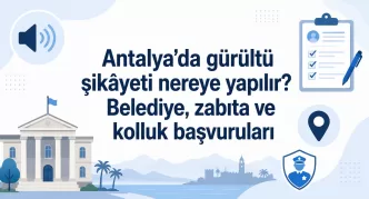 Antalya gürültü şikayeti
