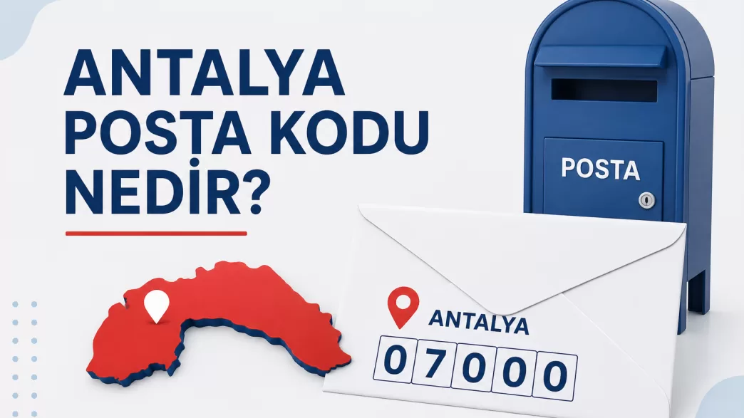 antalya posta kodu nedir