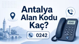 antalya alan kodu kaç