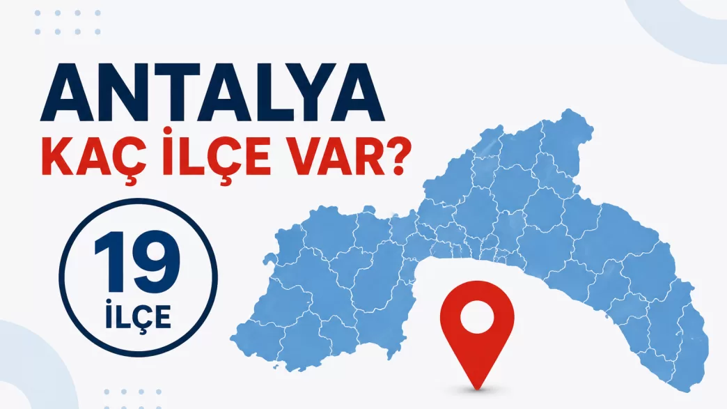 antalya kaç ilçe var