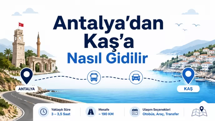 antalya'dan kaş'a nasıl gidilir