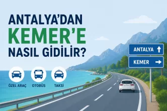 antalya'dan kemer'e nasıl gidilir
