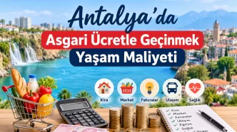 antalya'da asgari ücretle geçinmek
