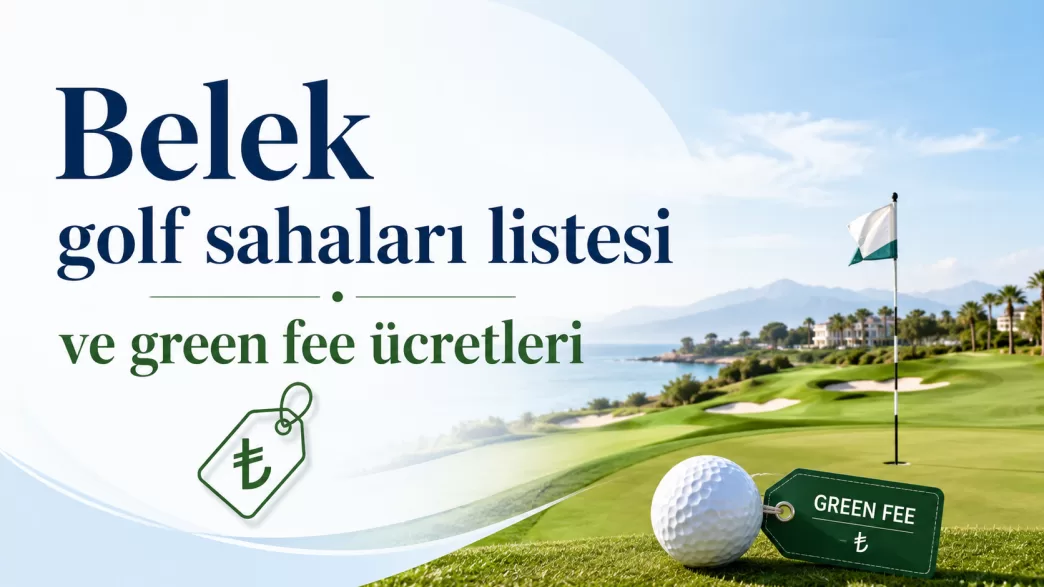 belek golf sahaları