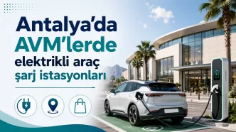 antalya avm şarj istasyonları