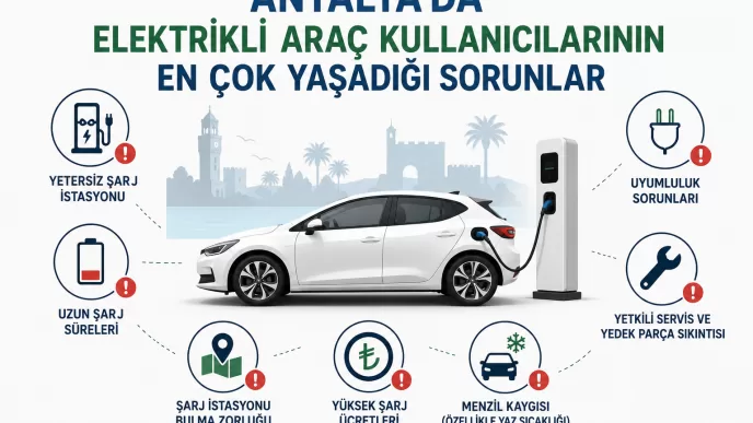 antalya elektrikli araç sorunları