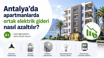 antalya apartman ortak elektrik gideri
