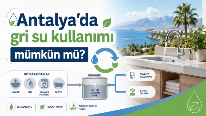 antalya gri su kullanımı