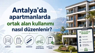 antalya apartman ortak alan kullanımı