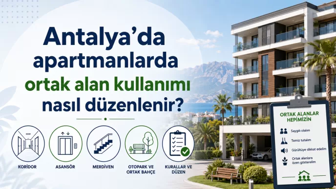 antalya apartman ortak alan kullanımı
