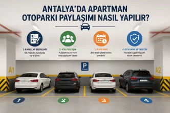 antalya apartman otoparkı paylaşımı