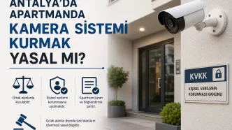 antalya apartmanda kamera sistemi