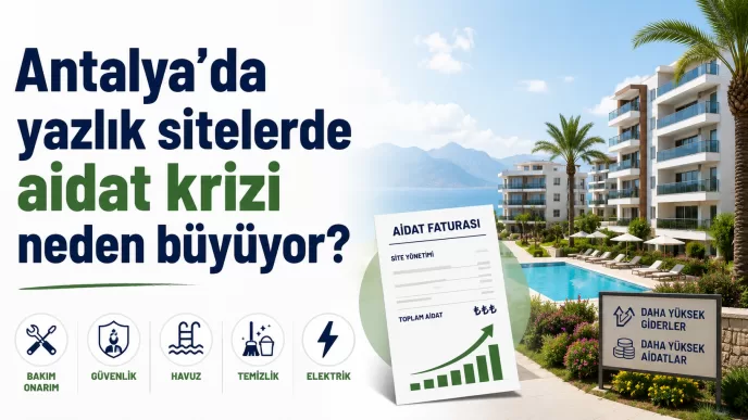 antalya yazlık site aidatları