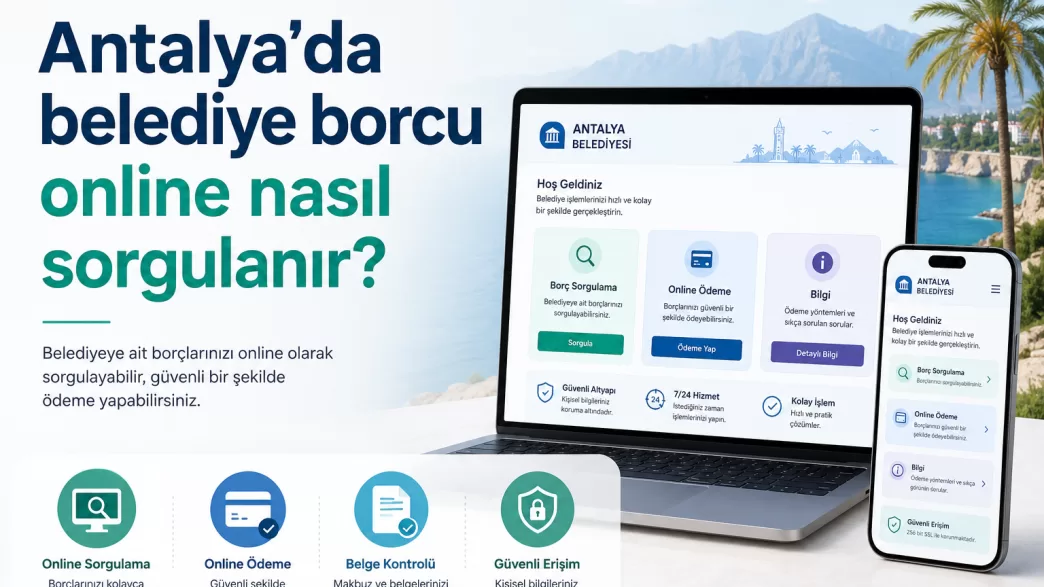 antalya belediye borcu sorgulama