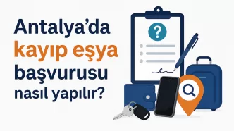 antalya kayıp eşya başvurusu