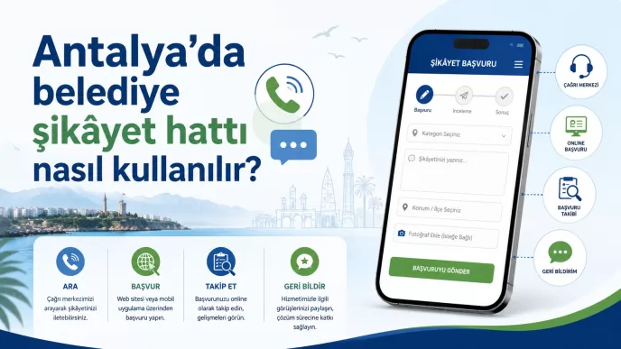 antalya belediye şikâyet hattı