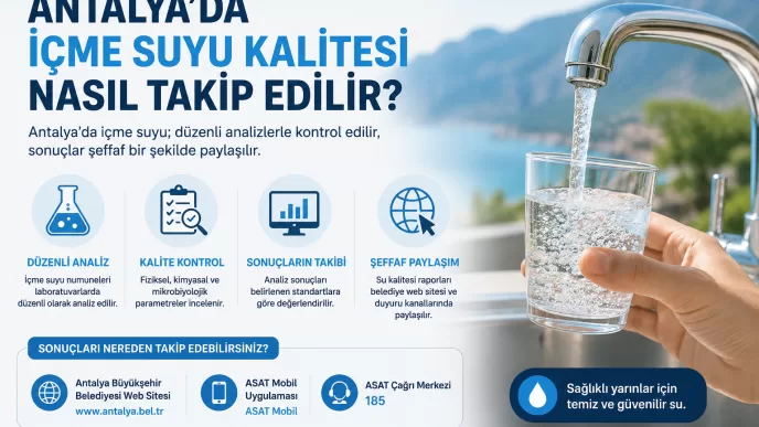 antalya içme suyu kalitesi