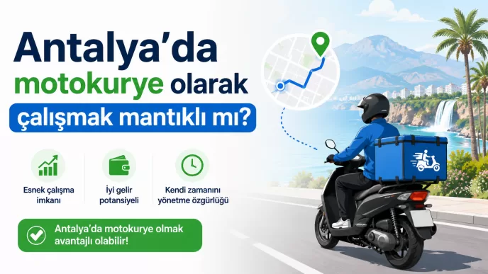antalya motokurye olarak çalışmak