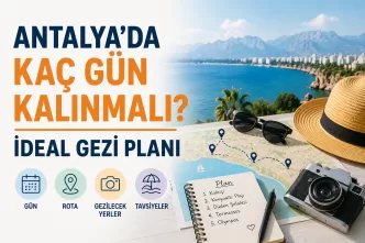 antalya'da kaç gün kalınmalı